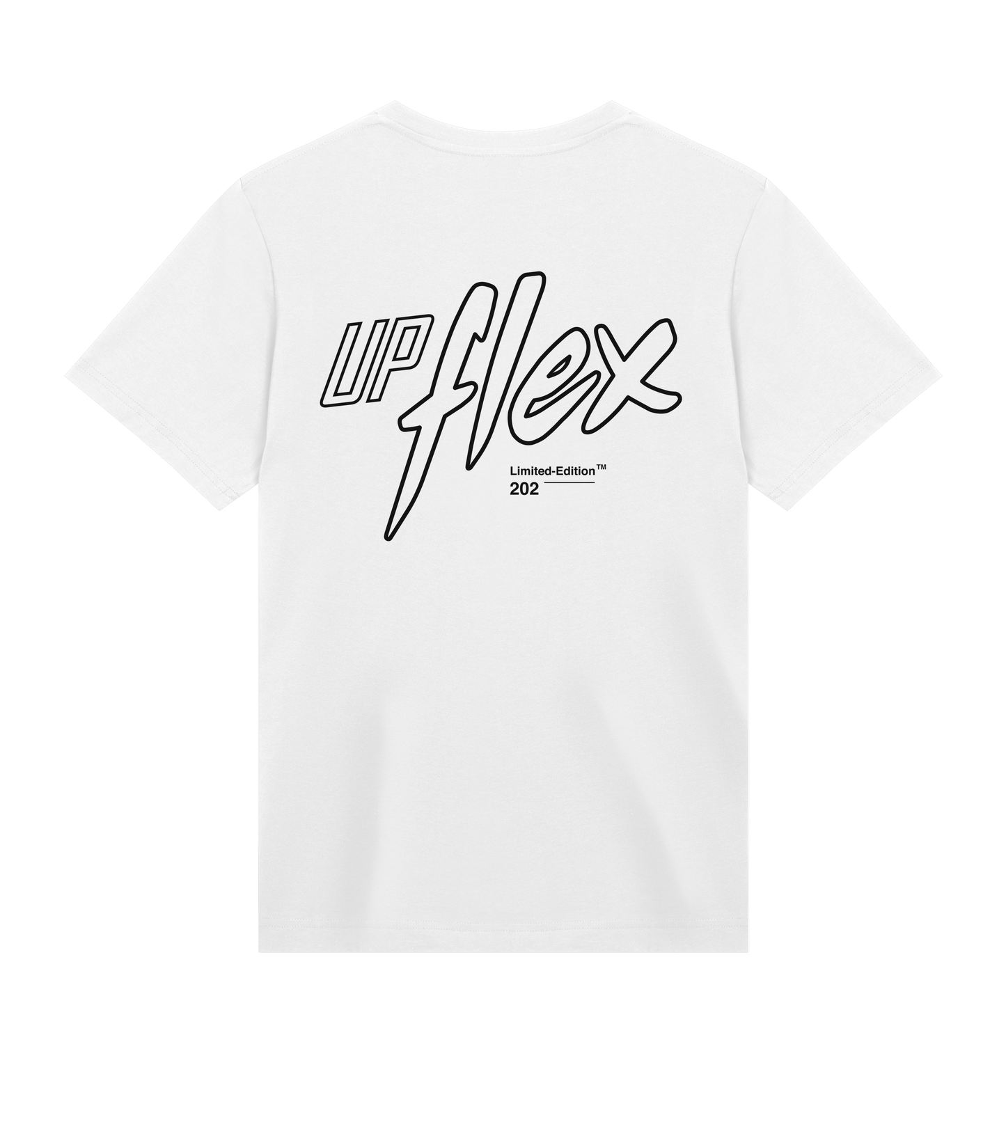 Upflex Limited Edition Regular Tee in white