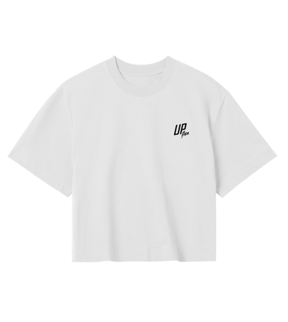 Upflex Womans Crop Top in white - Limited Edition