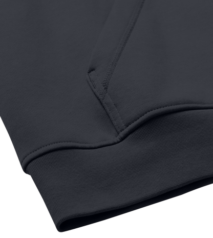 Upflex Boxy Hoodie in off-black