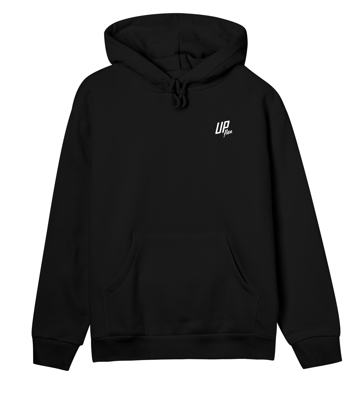 Upflex Womens Regular Hoodie in black