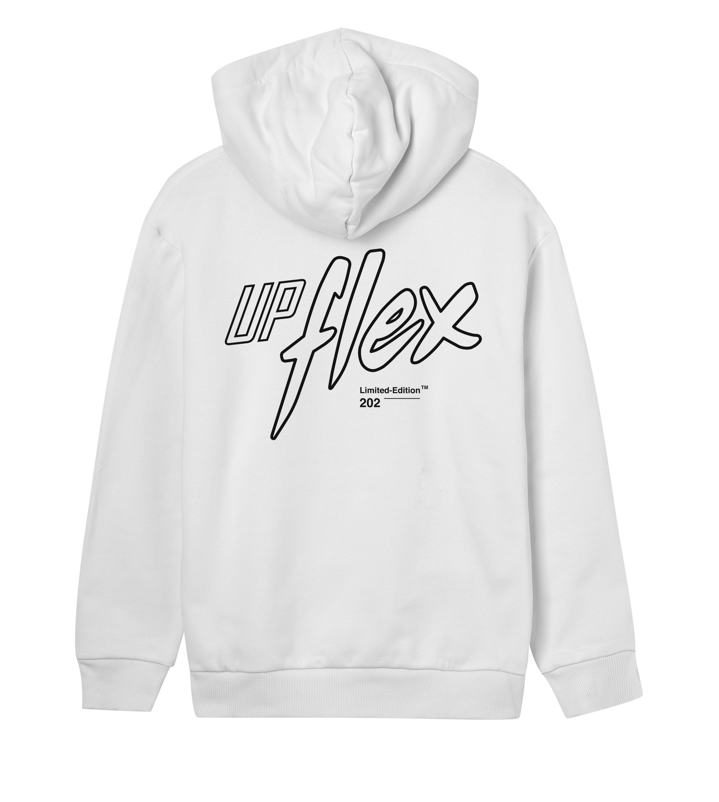 Upflex Womans Limited Edition hoodie in off-white