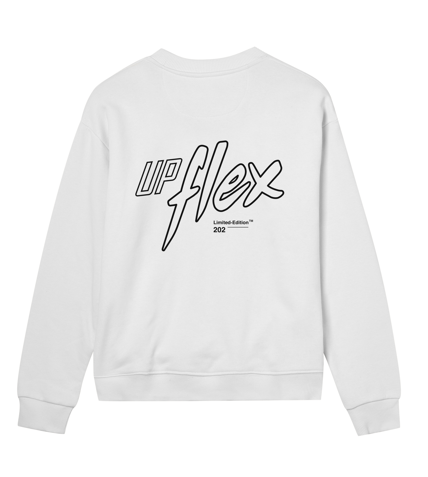 Upflex Womans Limited Edition sweater in off-white