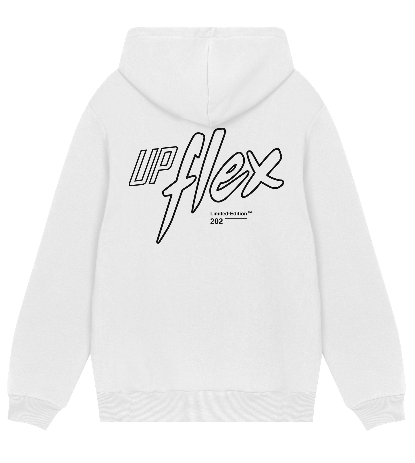 Upflex Limited Edition hoodie in off-white