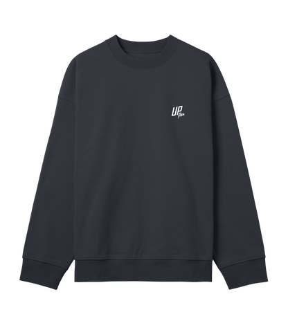 Upflex Boxy Sweatshirt in off-black