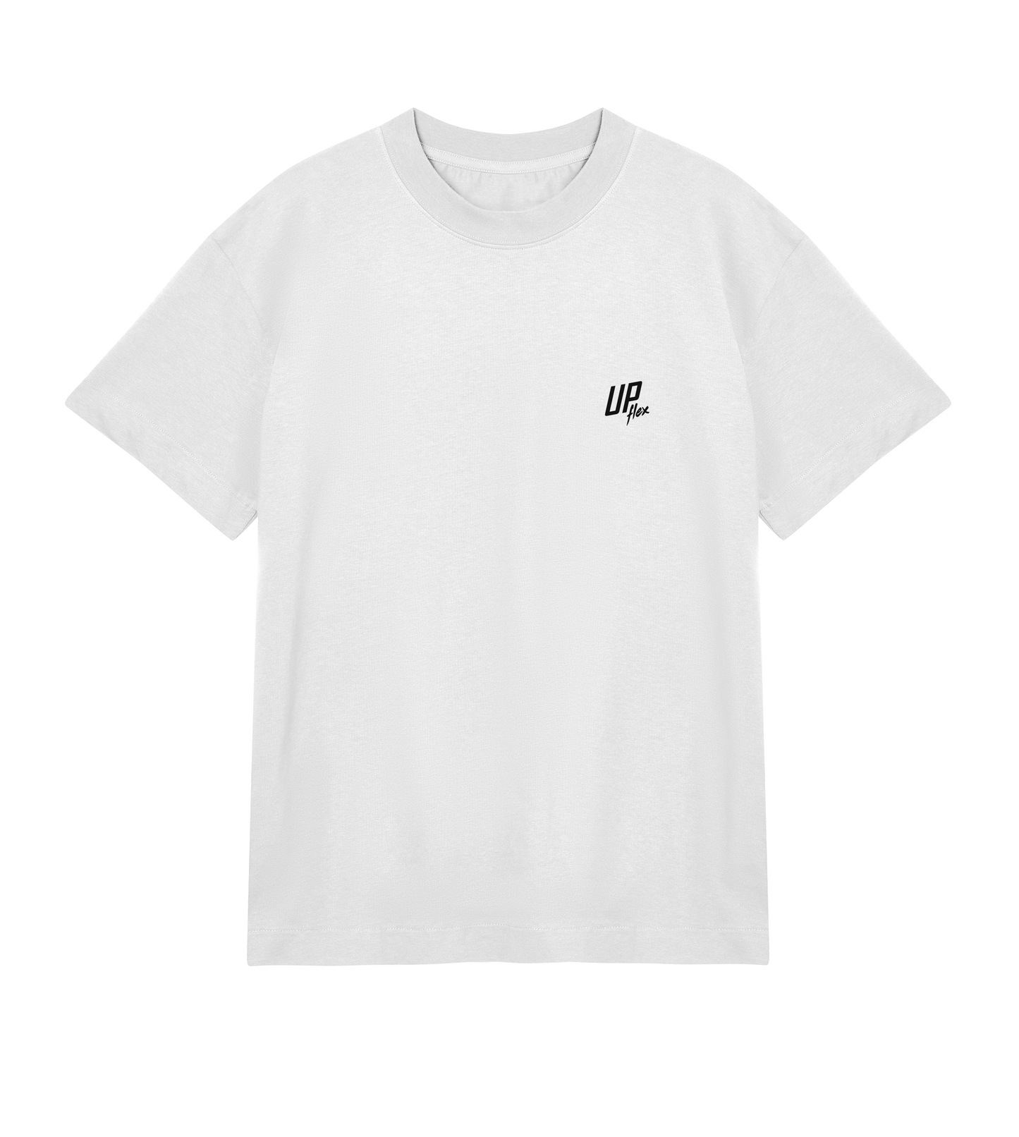 Upflex Boxy Tee in white - Limited Edition