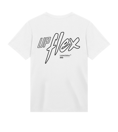 Upflex Limited Edition Regular Tee in white