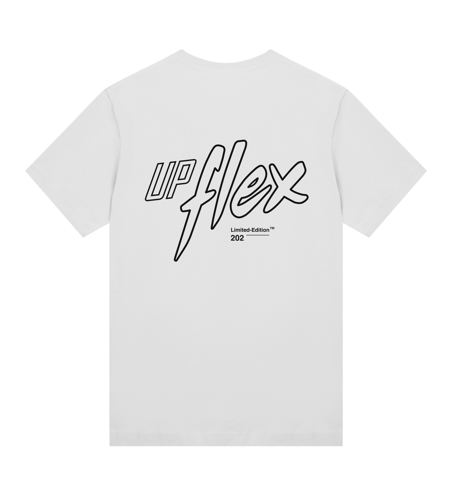 Upflex Womans Limited Edition Regular Tee in white