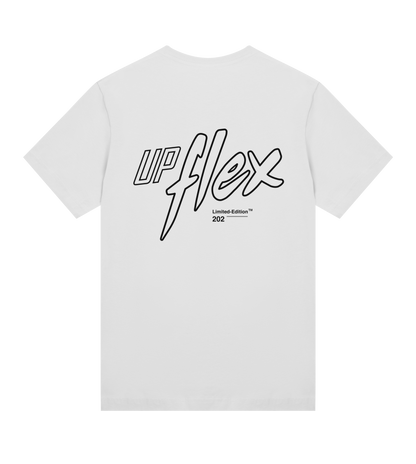 Upflex Womans Limited Edition Regular Tee in white